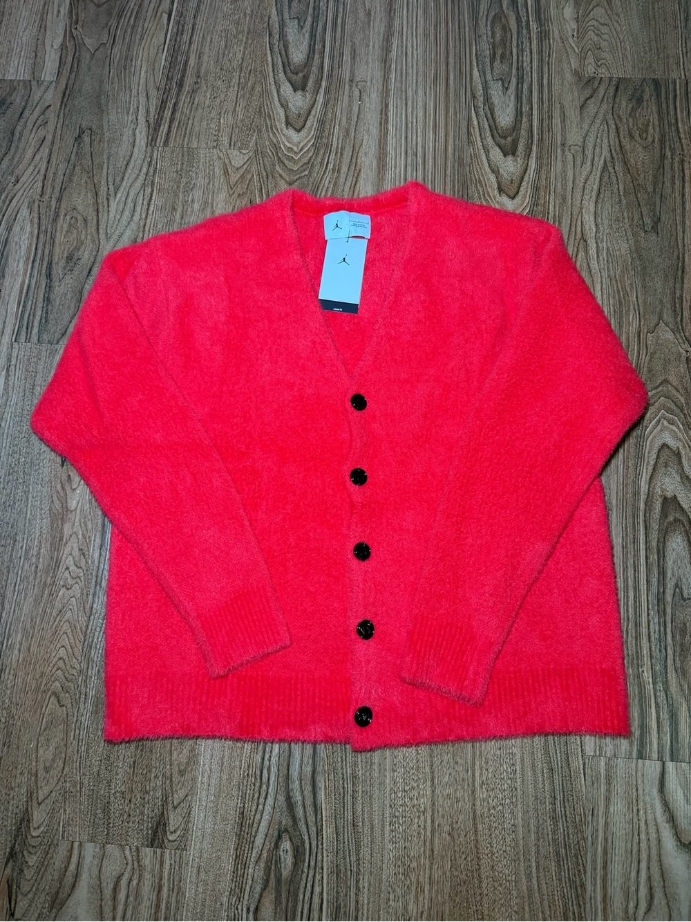 Nike Air Jordan Tatum Men's XL Cardigans University Red Button-Up IH0612-657